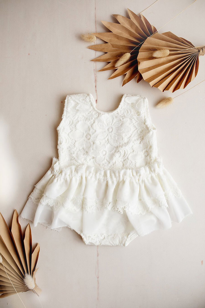 White dress baby
